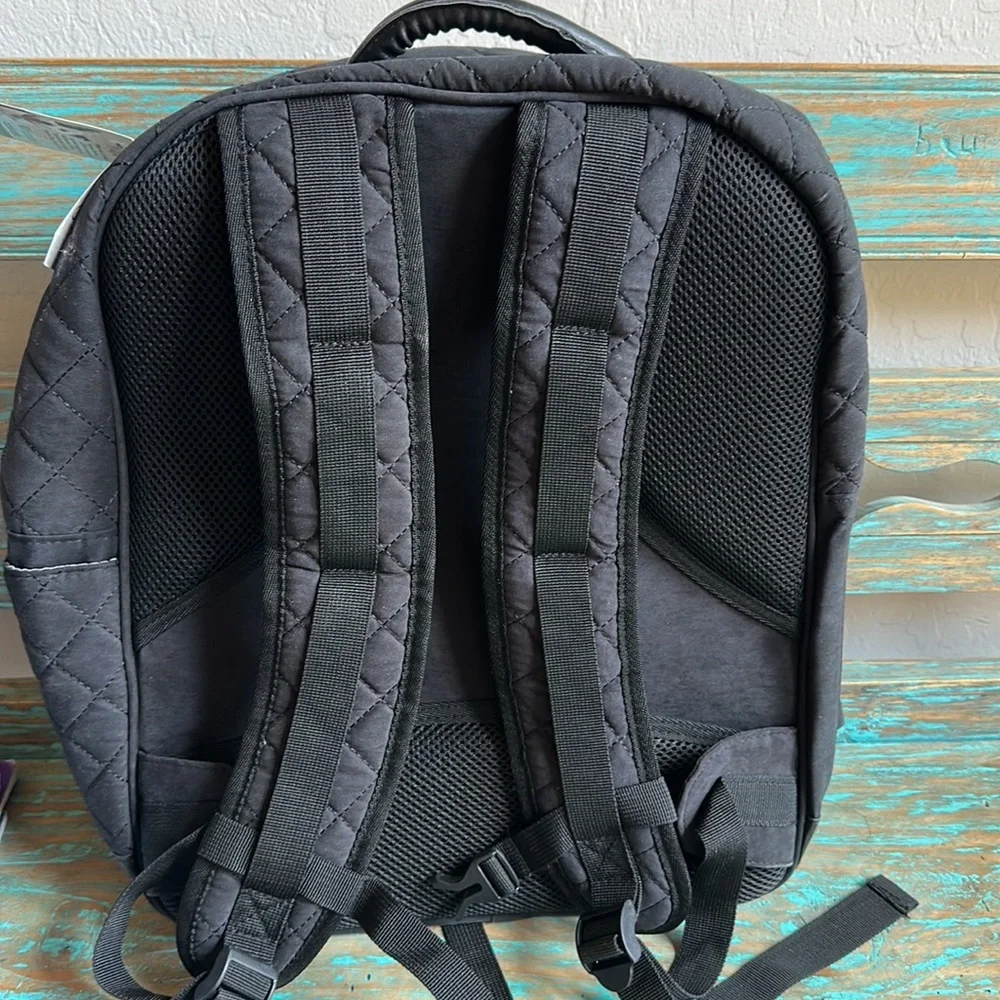 NWT Black Quilted Dog Carrier Backpack from Trisha Yearwood Pet Gear